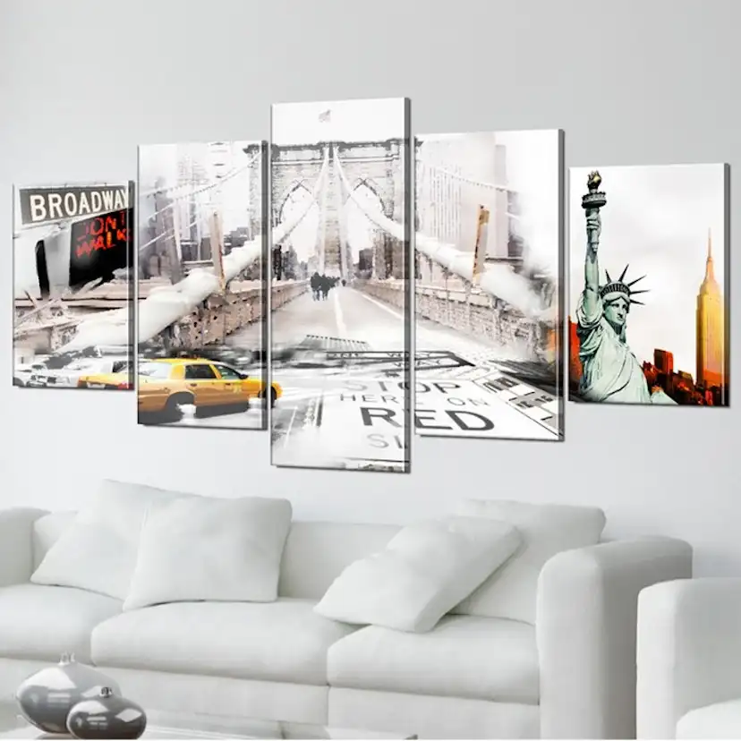 Tavla Arkiio New York In The Fog