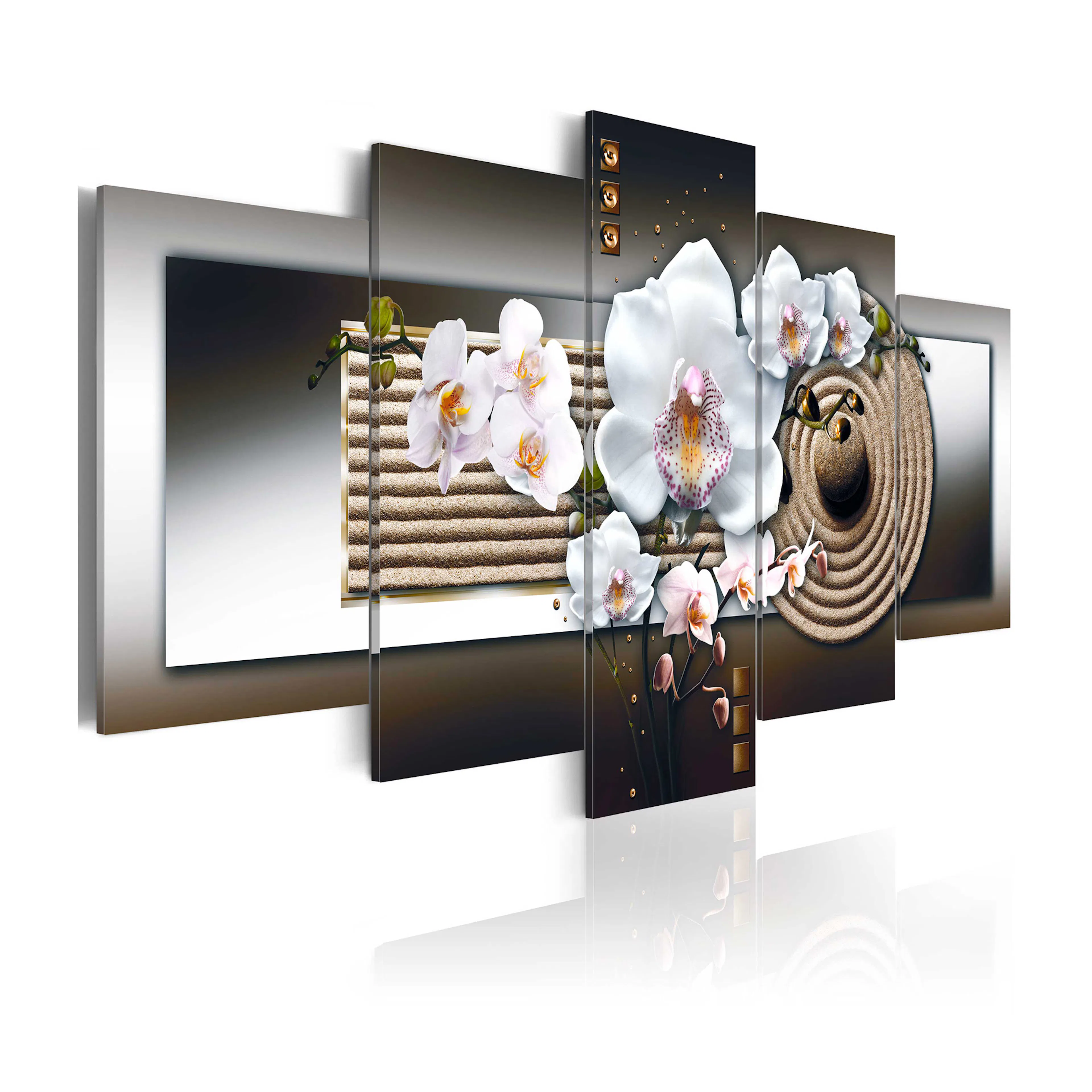 Tavla Arkiio Orchid And Zen Garden Brown
