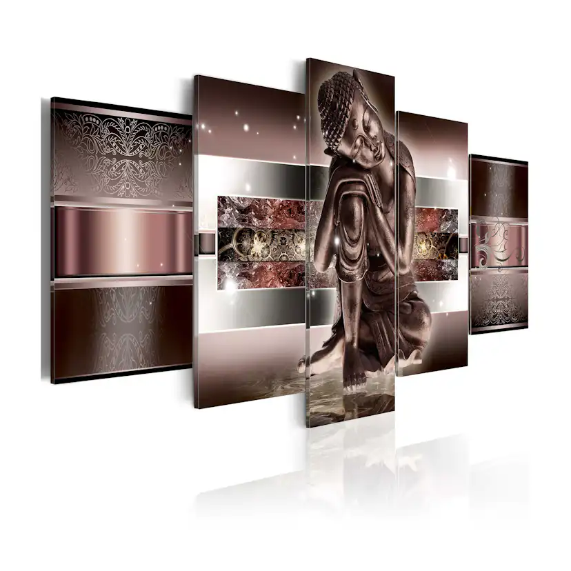 Tavla Arkiio SleepIng Buddha In Reds