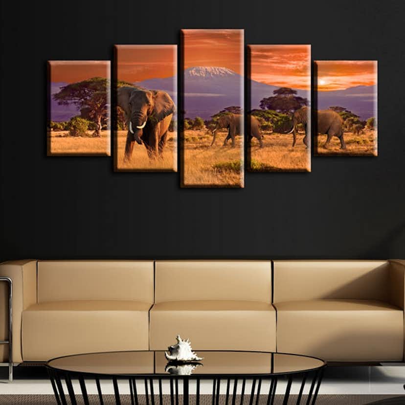 Tavla Arkiio Africa Elephants