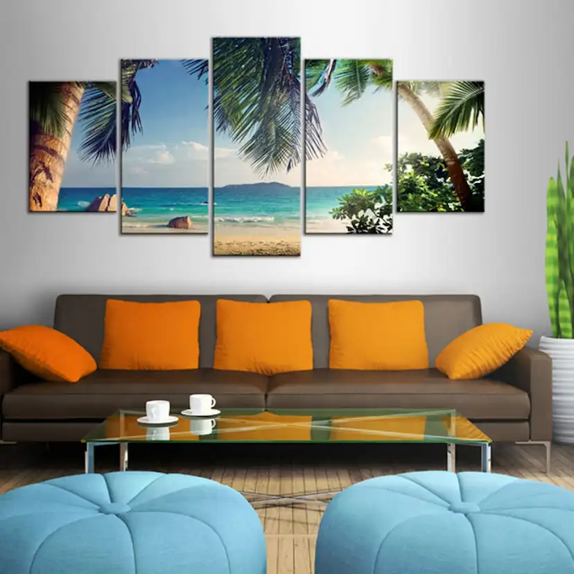 Tavla Arkiio Under Palm Trees