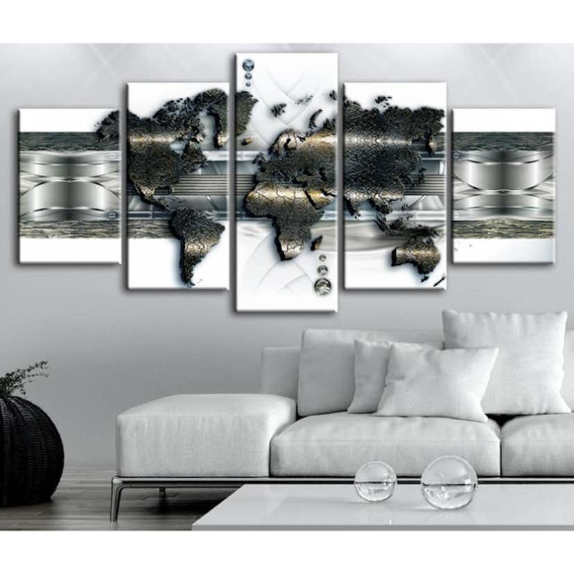 Tavla Arkiio Metal World Map