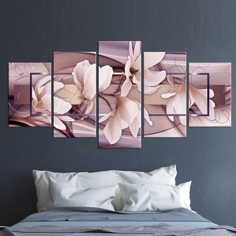 Tavla Arkiio Moody Flowers