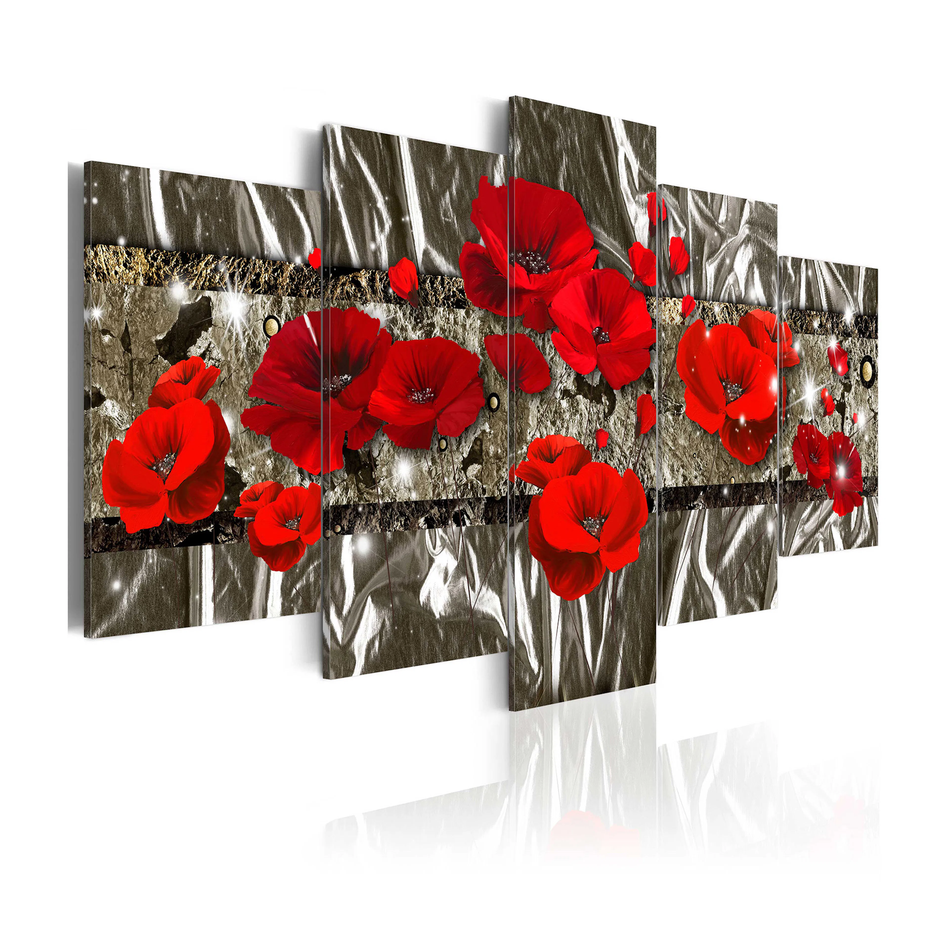 Tavla Arkiio Silver Poppies