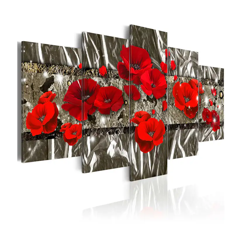 Tavla Arkiio Silver Poppies