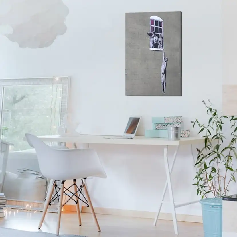 Tavla Arkiio Well Hung Lover By Banksy