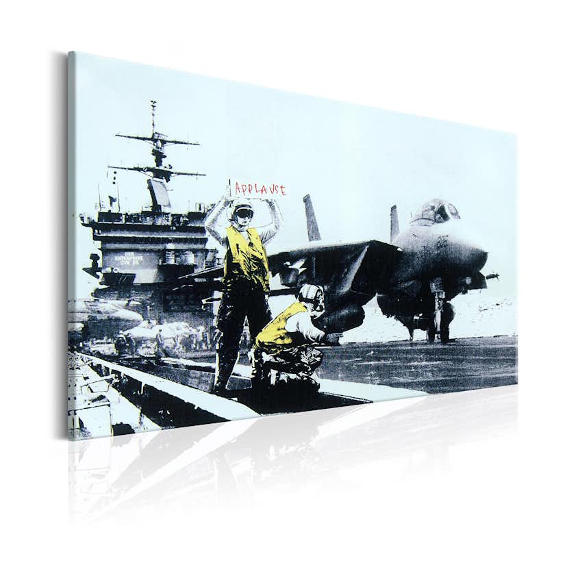 Tavla Arkiio Applause By Banksy