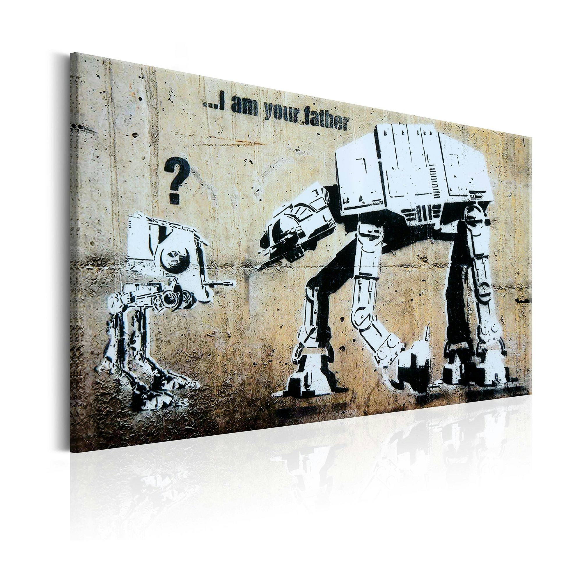 Tavla Arkiio I Am Your Father By Banksy