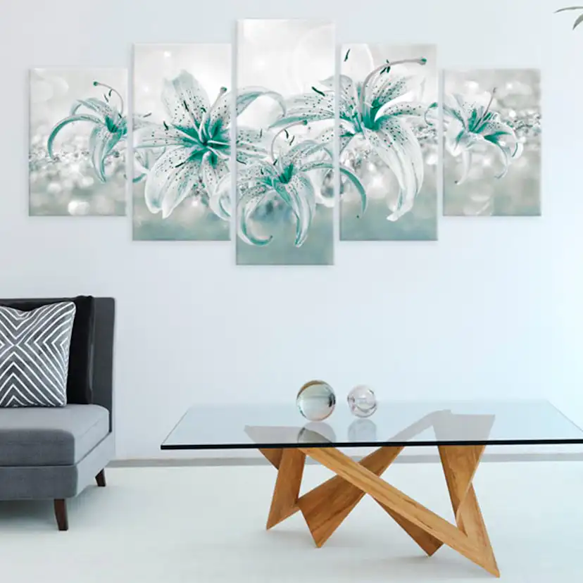 Tavla Arkiio Sapphire Lilies