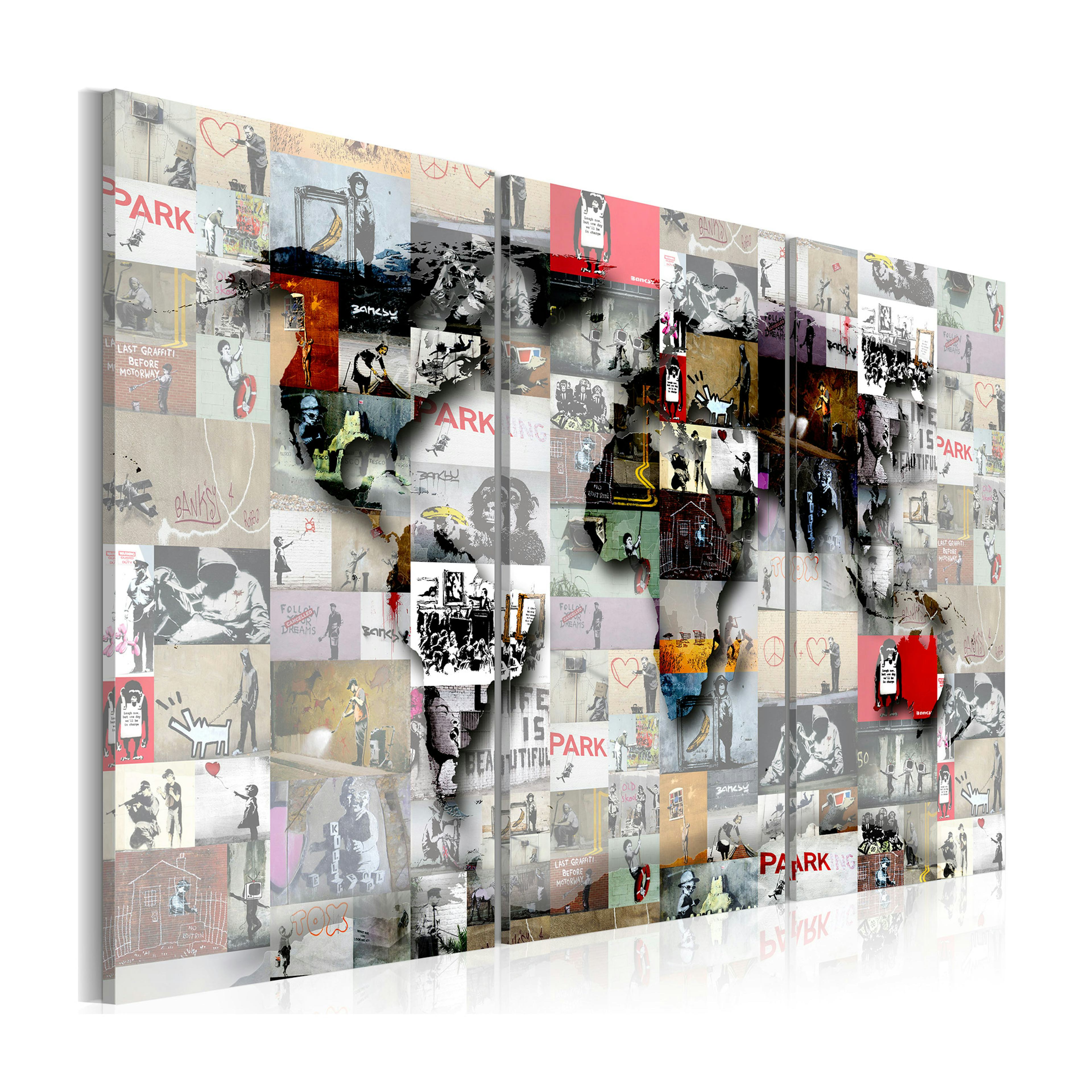 Tavla Arkiio Modern World's Map