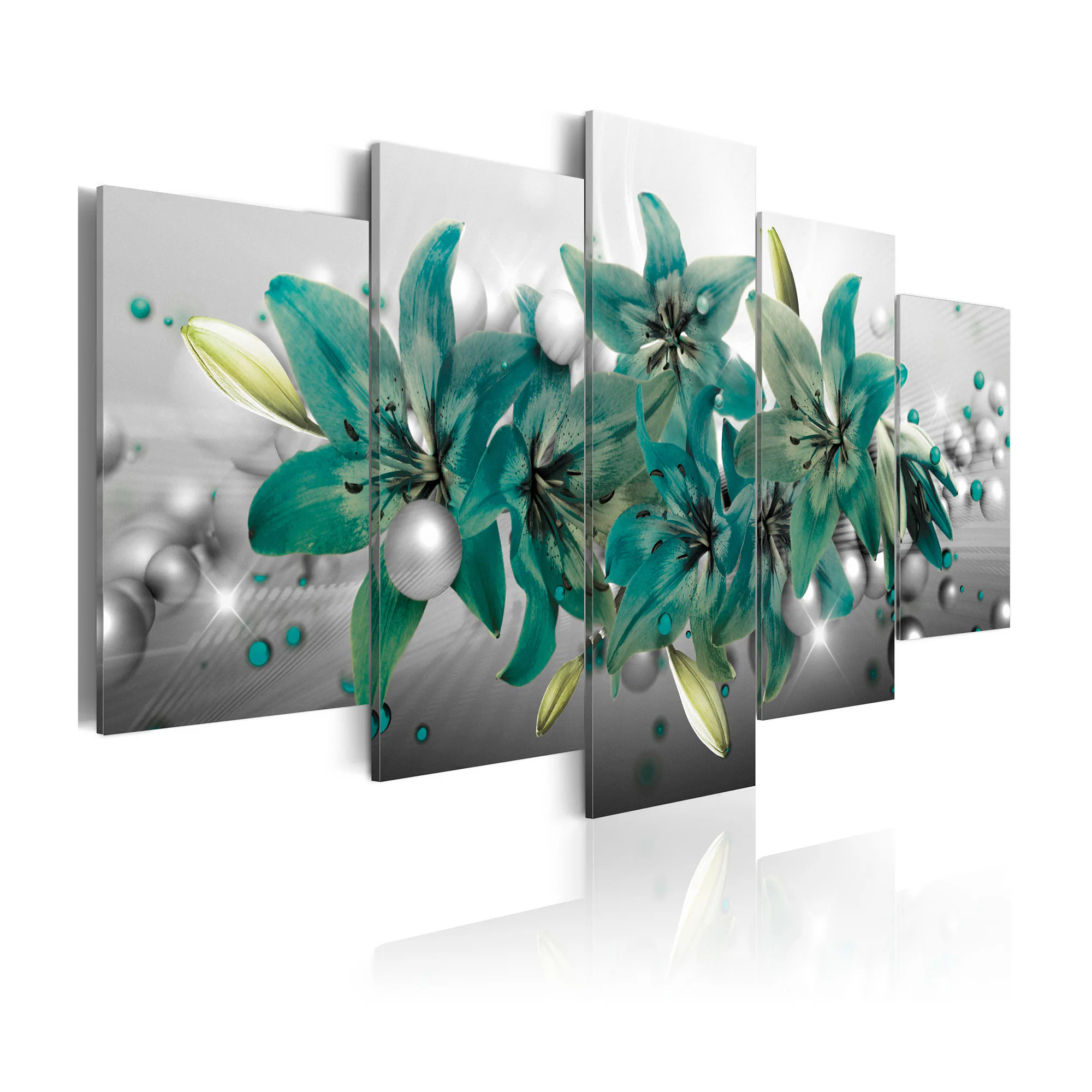 Tavla Arkiio Turquoise Bouquet