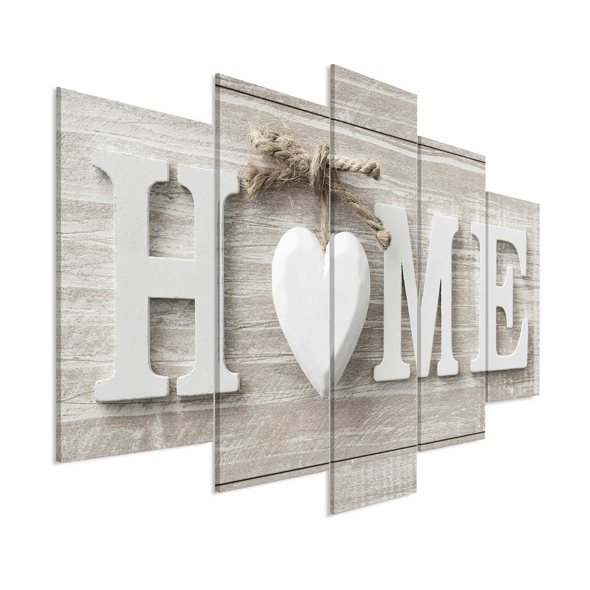 Tavla Arkiio Love Sanctuary Wide 5 delar 225x100