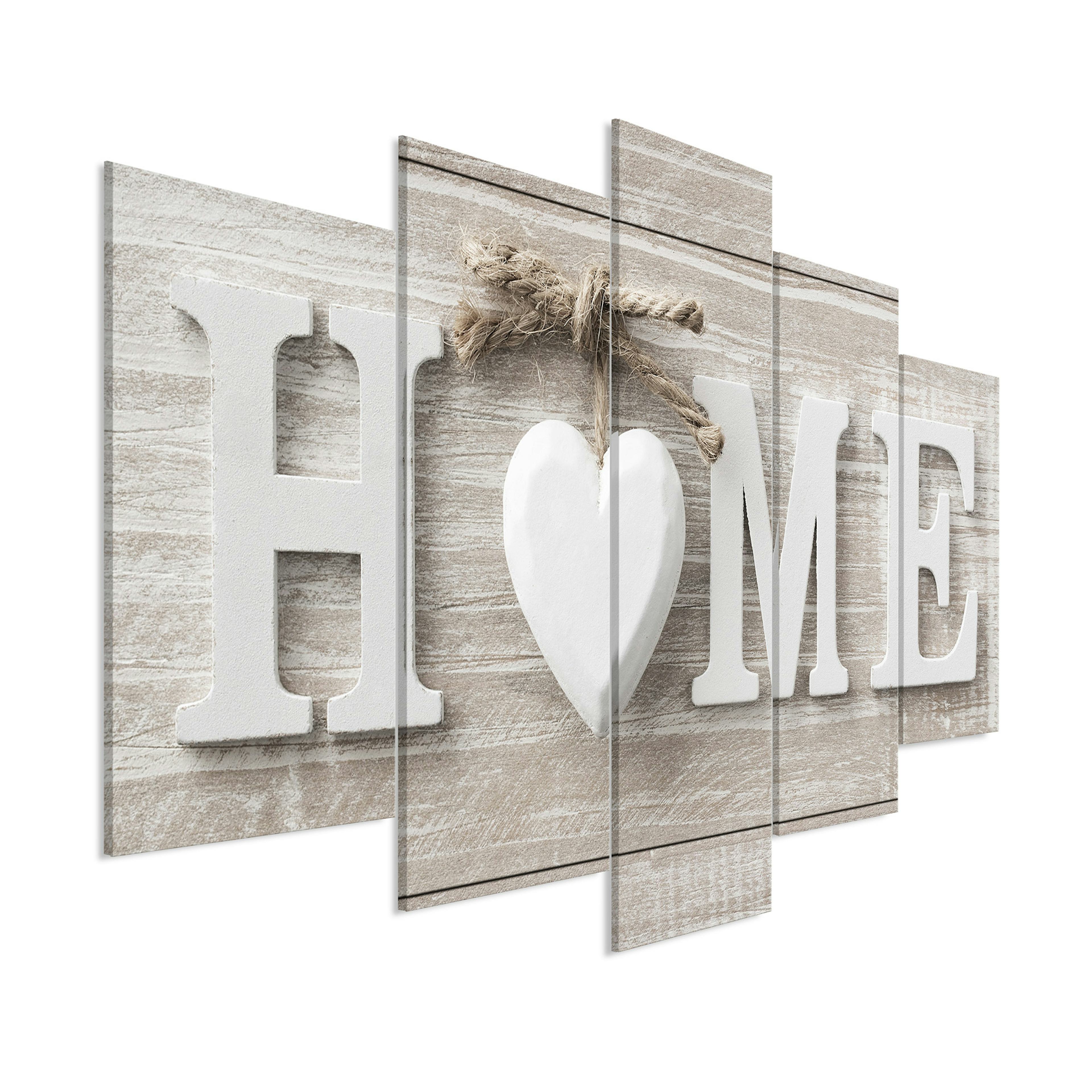 Tavla Arkiio Love Sanctuary Wide 5 delar 225x100