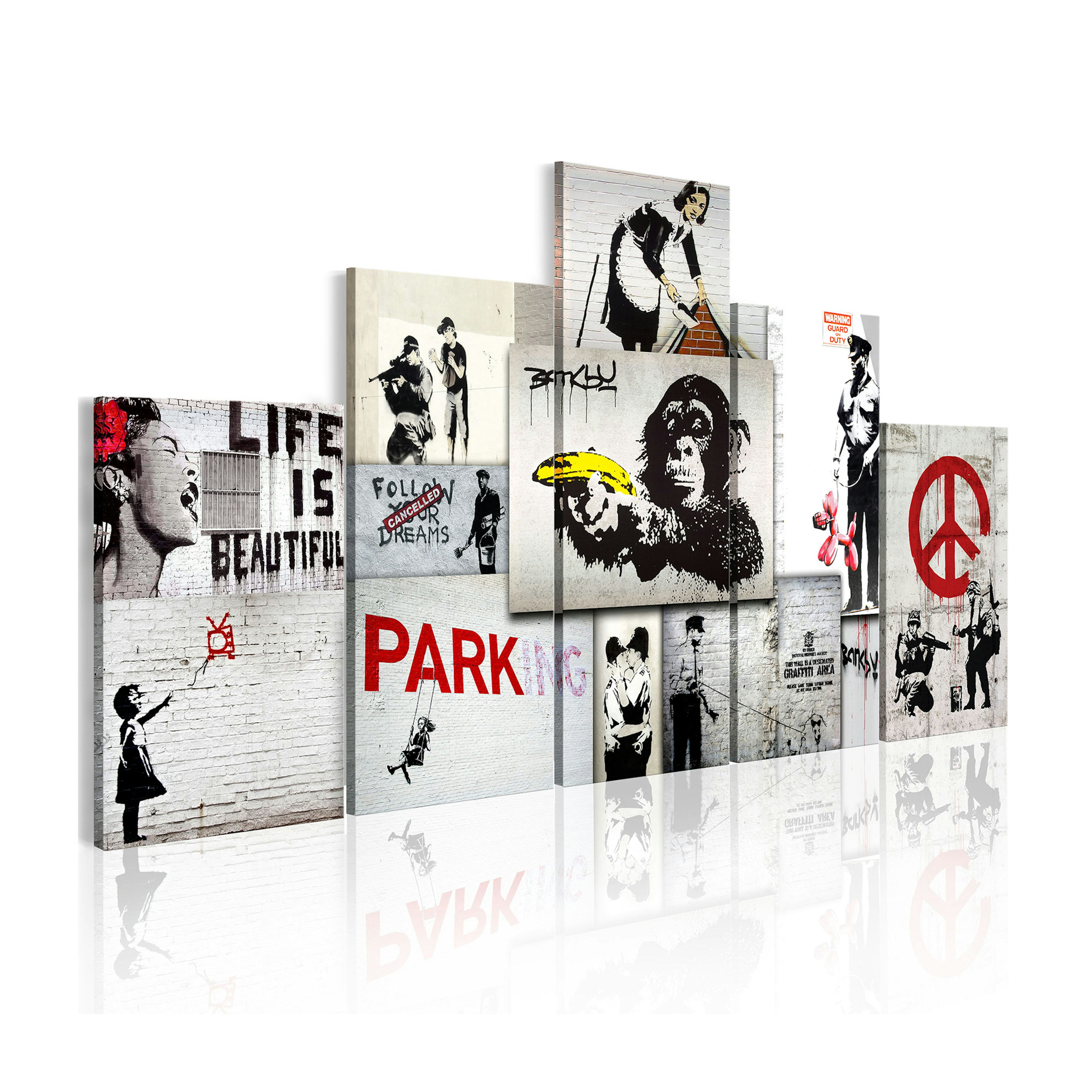 Tavla Arkiio Street Crimes Banksy Art