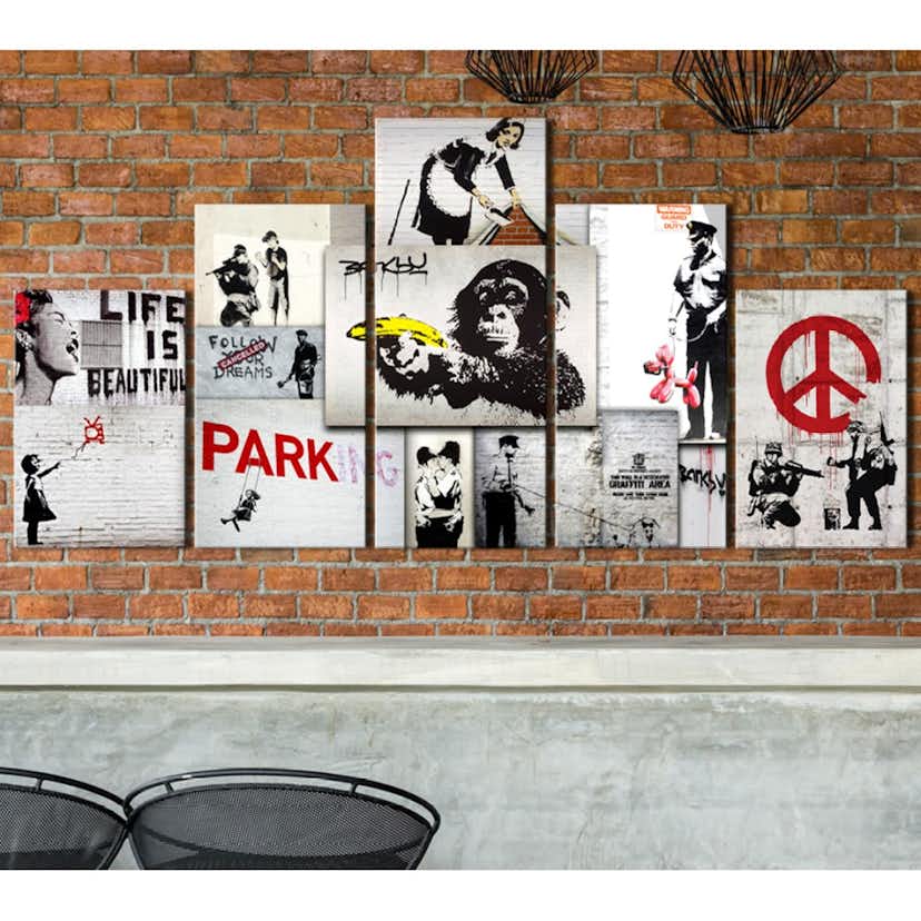 Tavla Arkiio Street Crimes Banksy Art