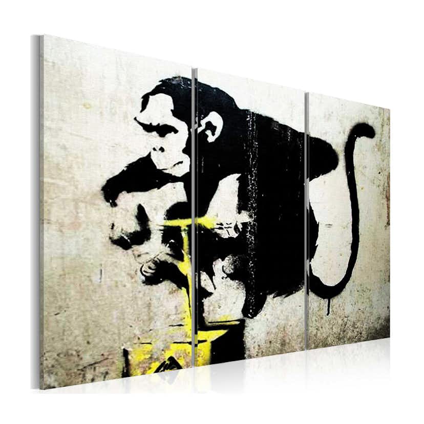 Tavla Arkiio Monkey TNT Detonator By Banksy