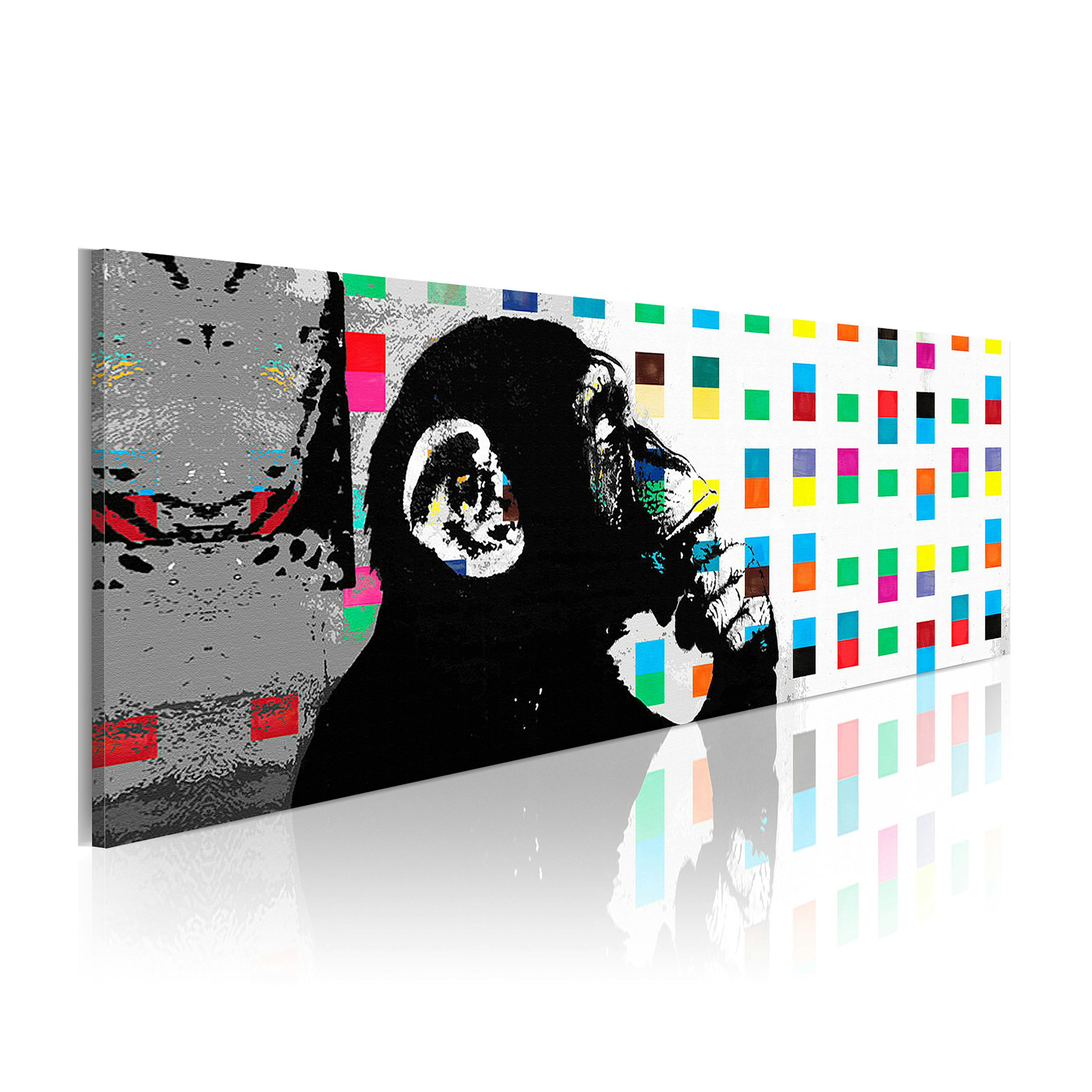 Tavla Arkiio Banksy The Thinker Monkey II