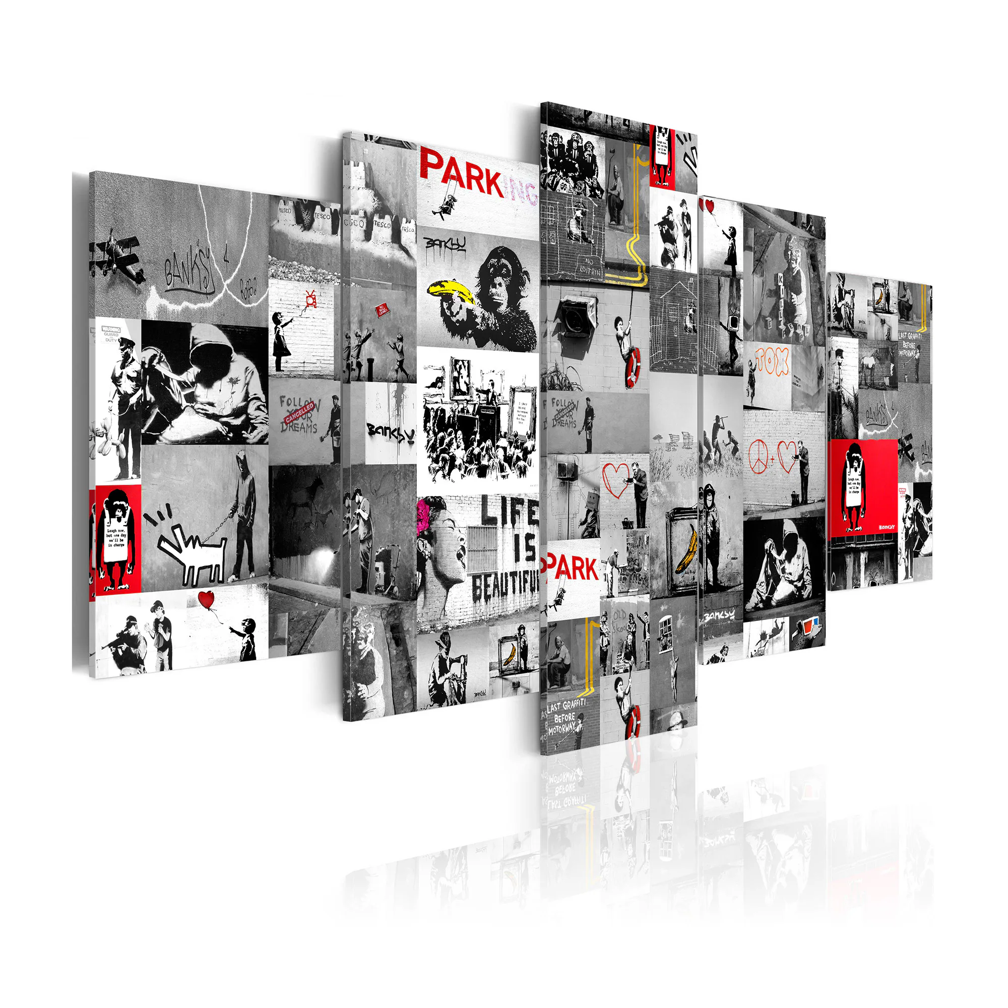 Tavla Arkiio Street Art Banksy IV