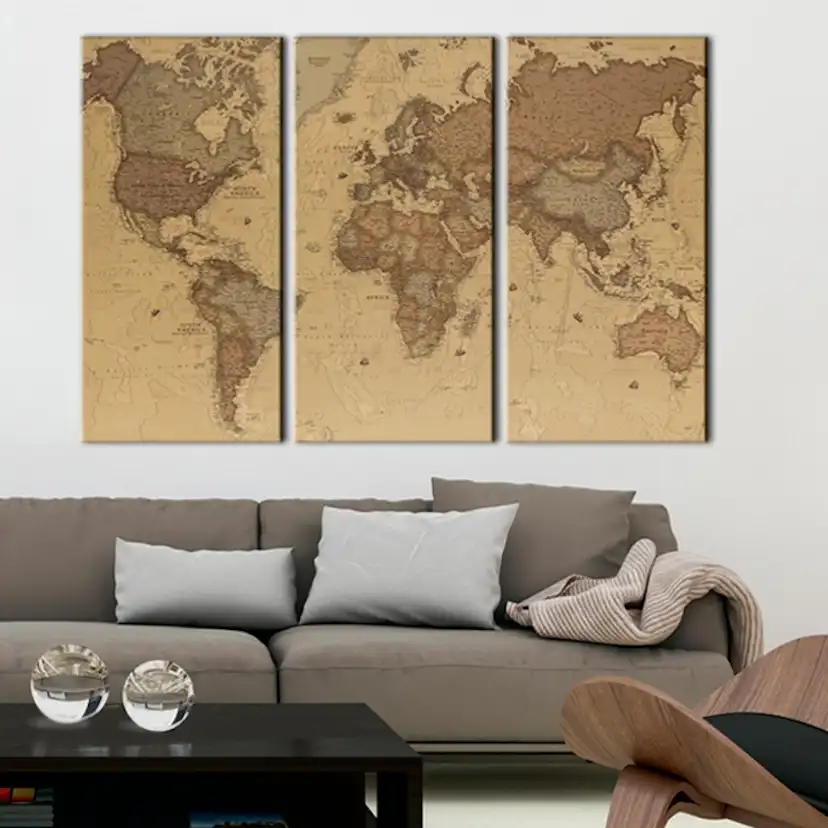 Tavla Arkiio Stylish World Map