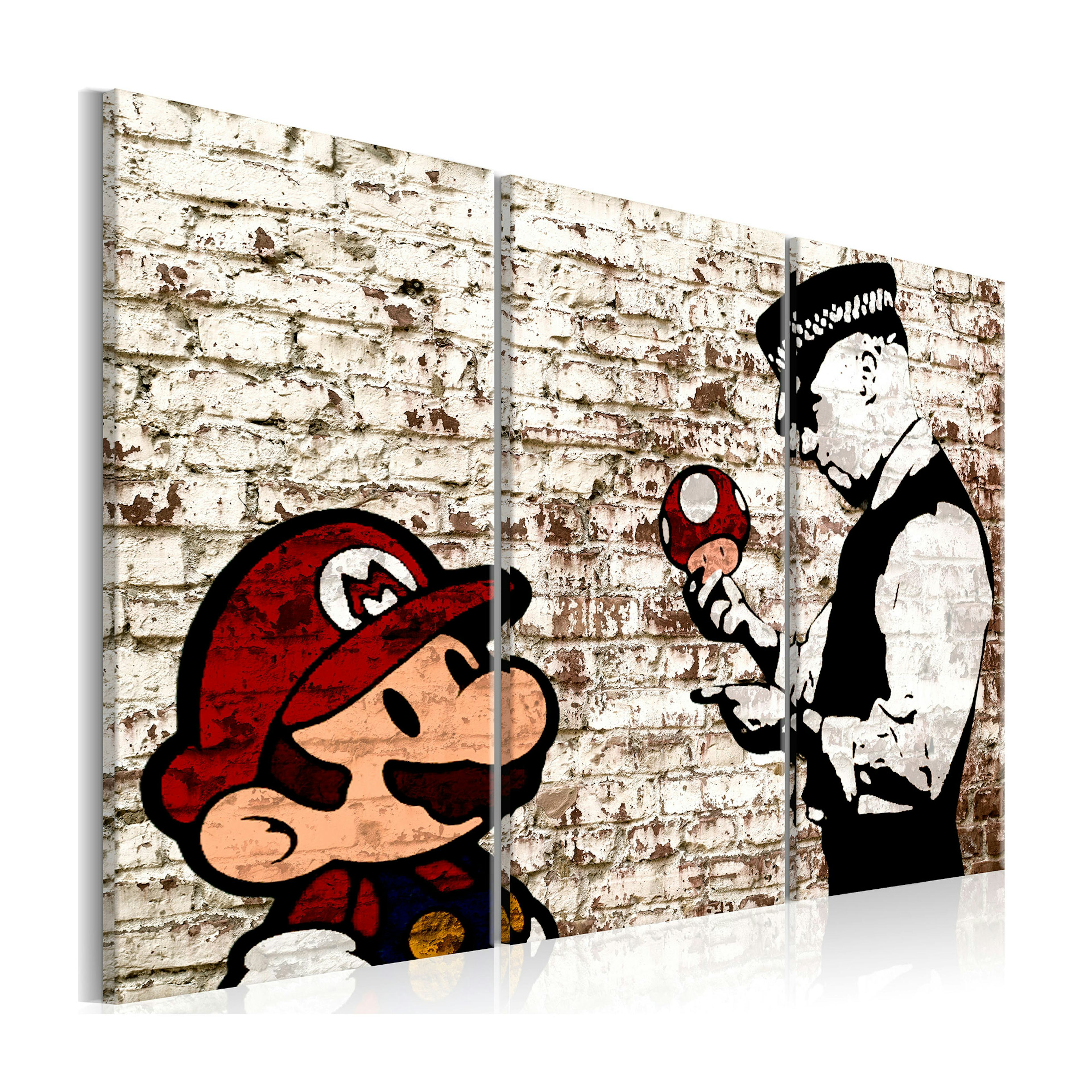 Tavla Arkiio Mario Bros Torn Wall
