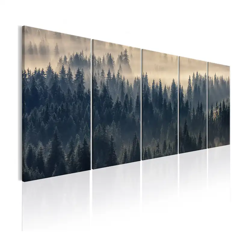 Tavla Arkiio Fir In The Fog