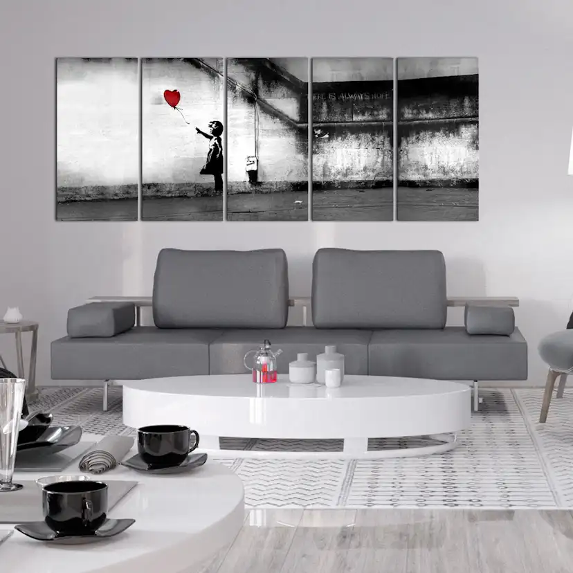 Tavla Arkiio Banksy Runaway Balloon