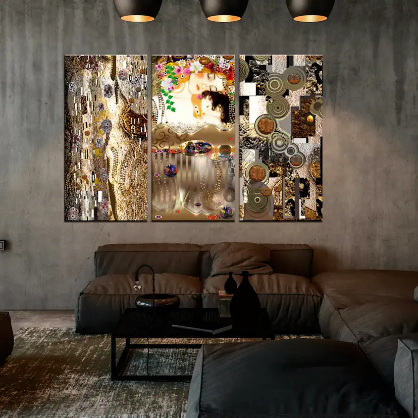 Tavla Arkiio Mom With Child 3 delar