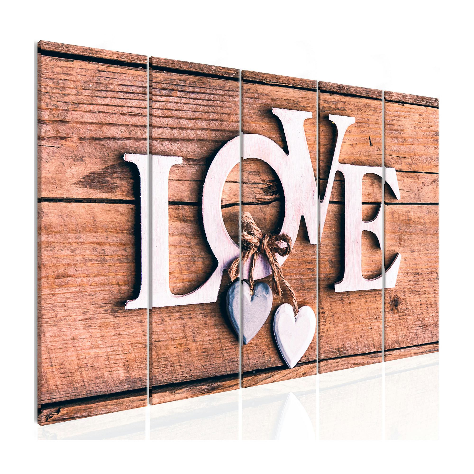 Tavla Arkiio Wooden Letters Narrow 5 delar