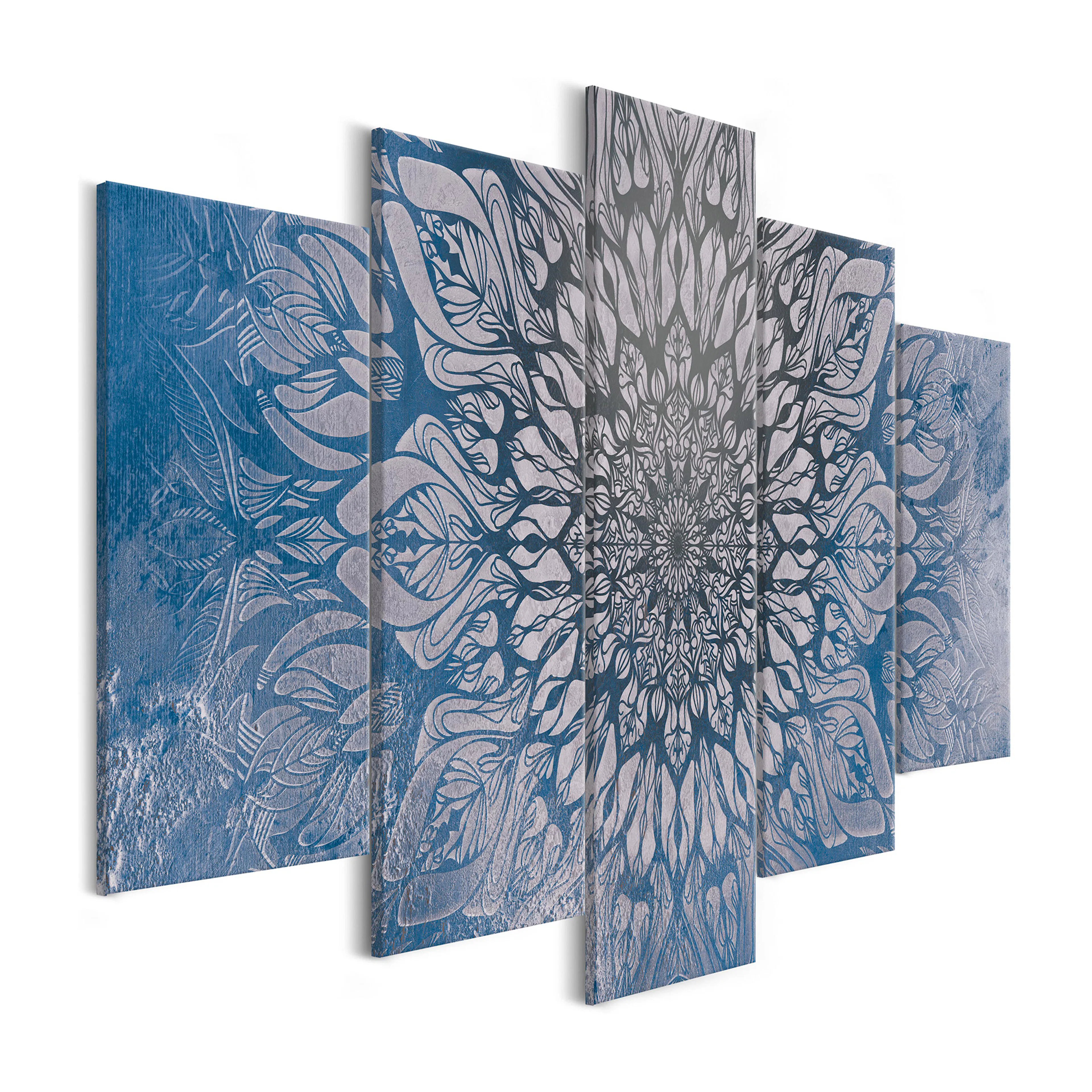 Tavla Arkiio HypnosisBlue Wide 5 delar