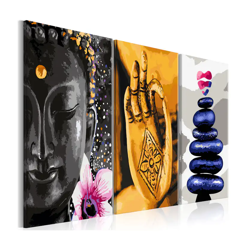 Tavla Arkiio Oriental Triptych 3 delar