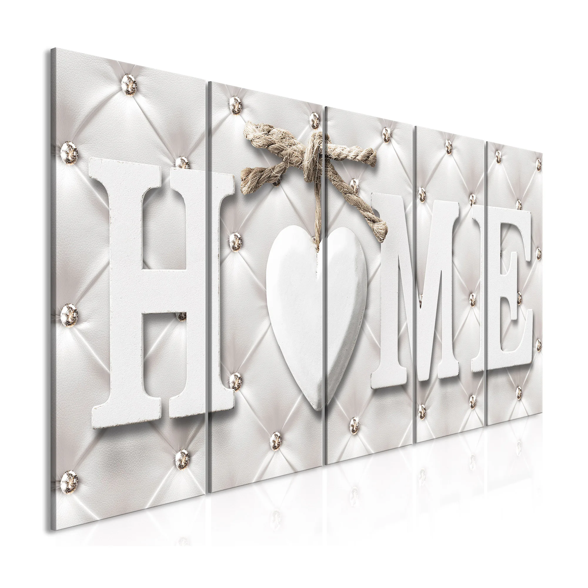 Tavla Arkiio Quilted Home 5 delar