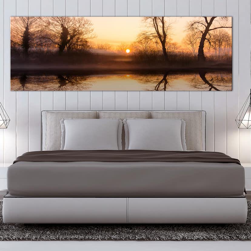 Tavla Arkiio Winter Sunset