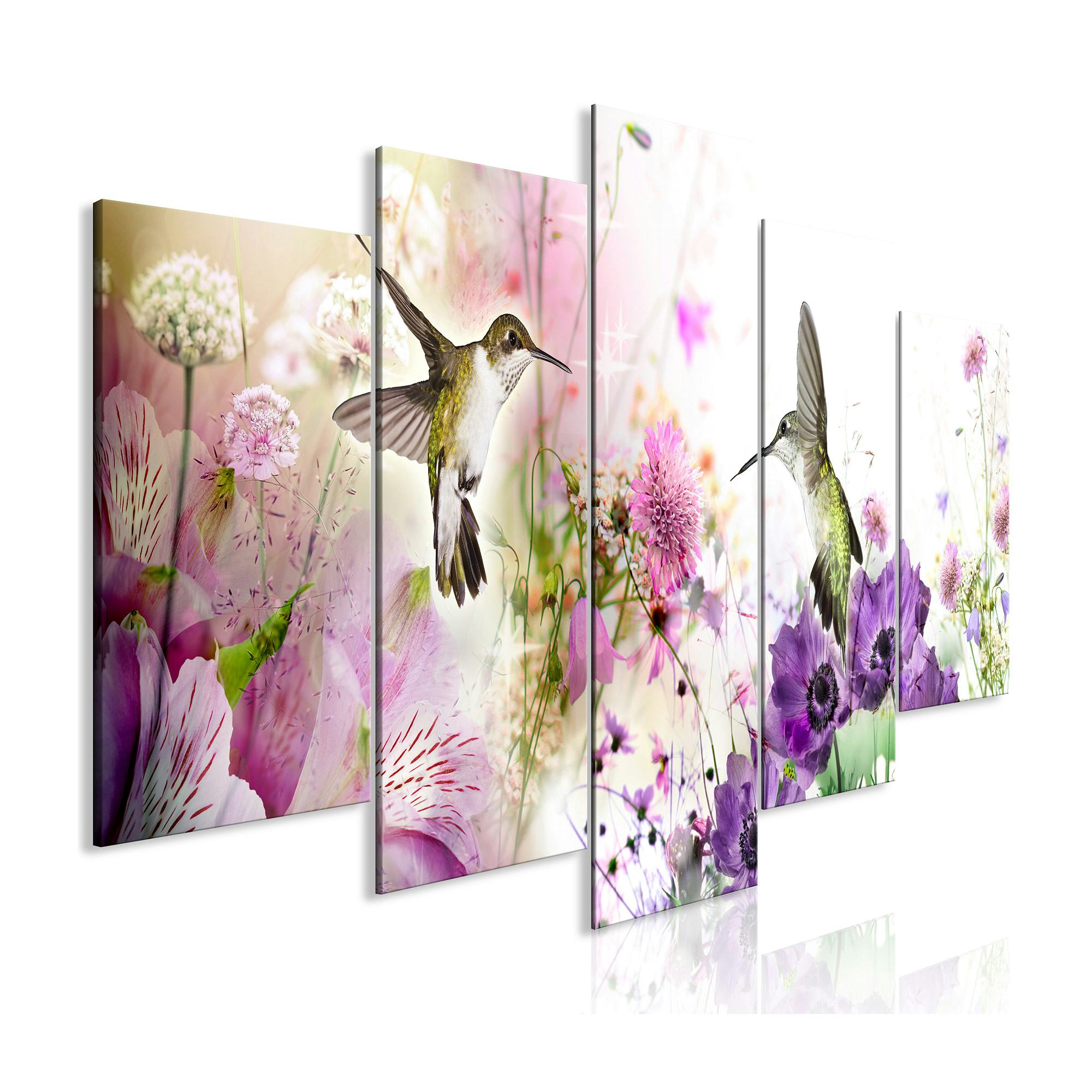 Tavla Arkiio Colourful Nature Wide 5 delar 225x100