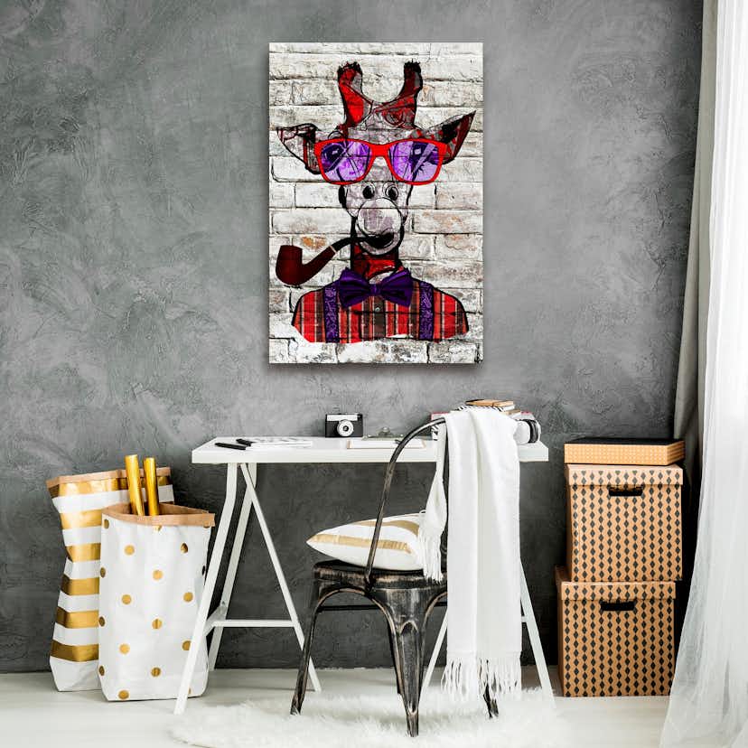 Tavla Arkiio Hipster Giraffe