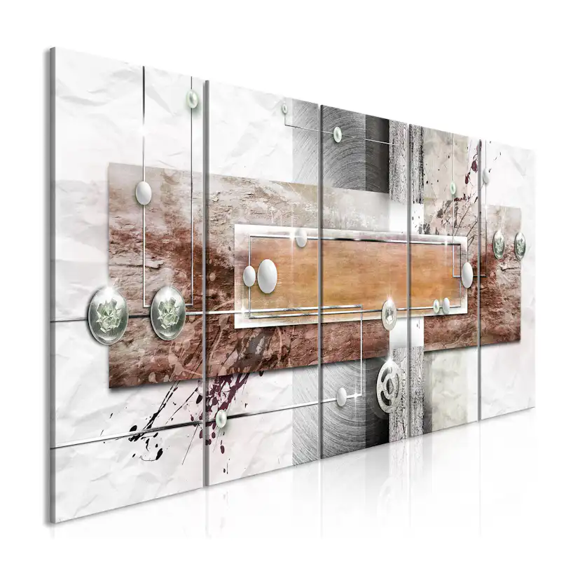 Tavla Arkiio Mysterious Mechanism Narrow Brown 5 delar