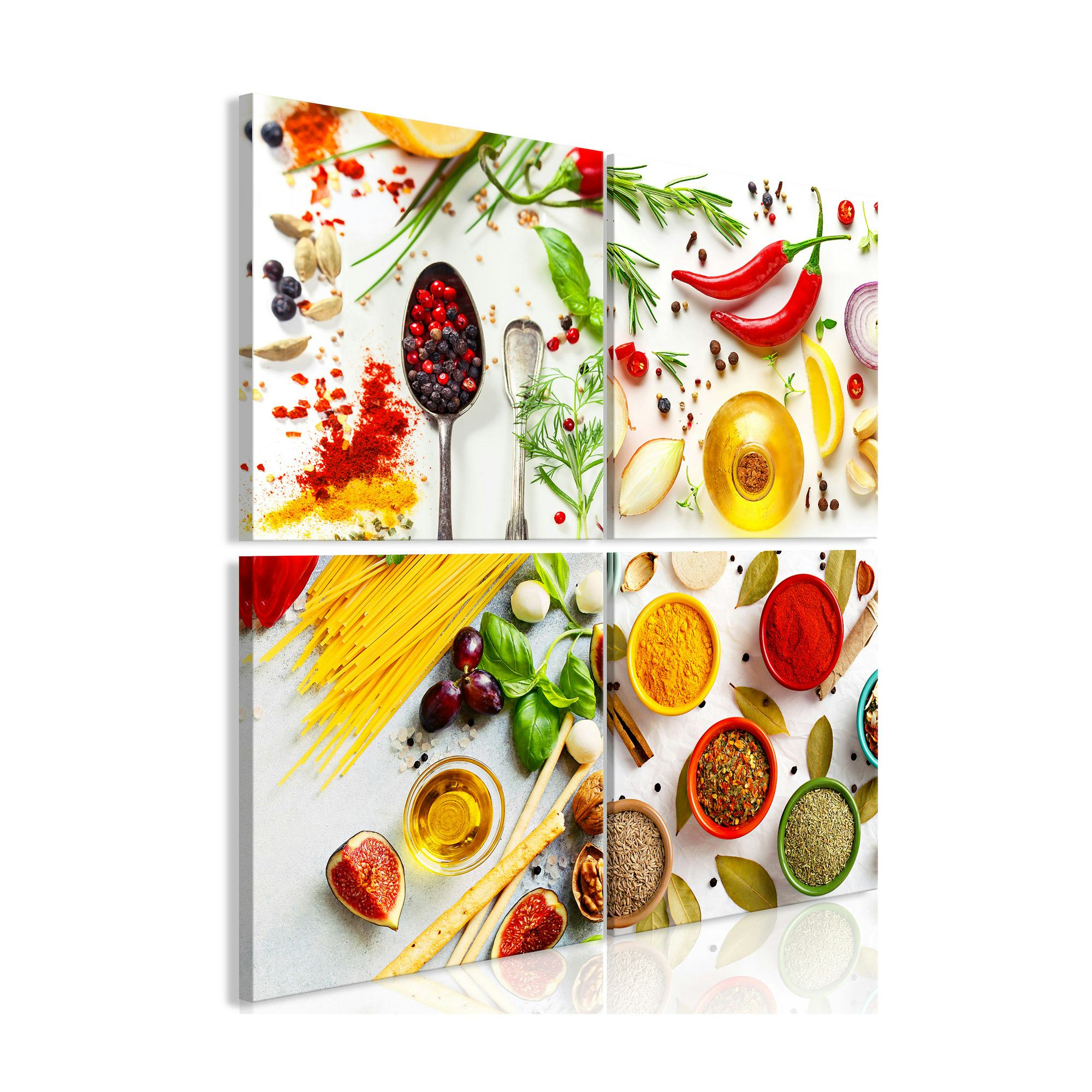 Tavla Arkiio Spices Of The World 4 delar