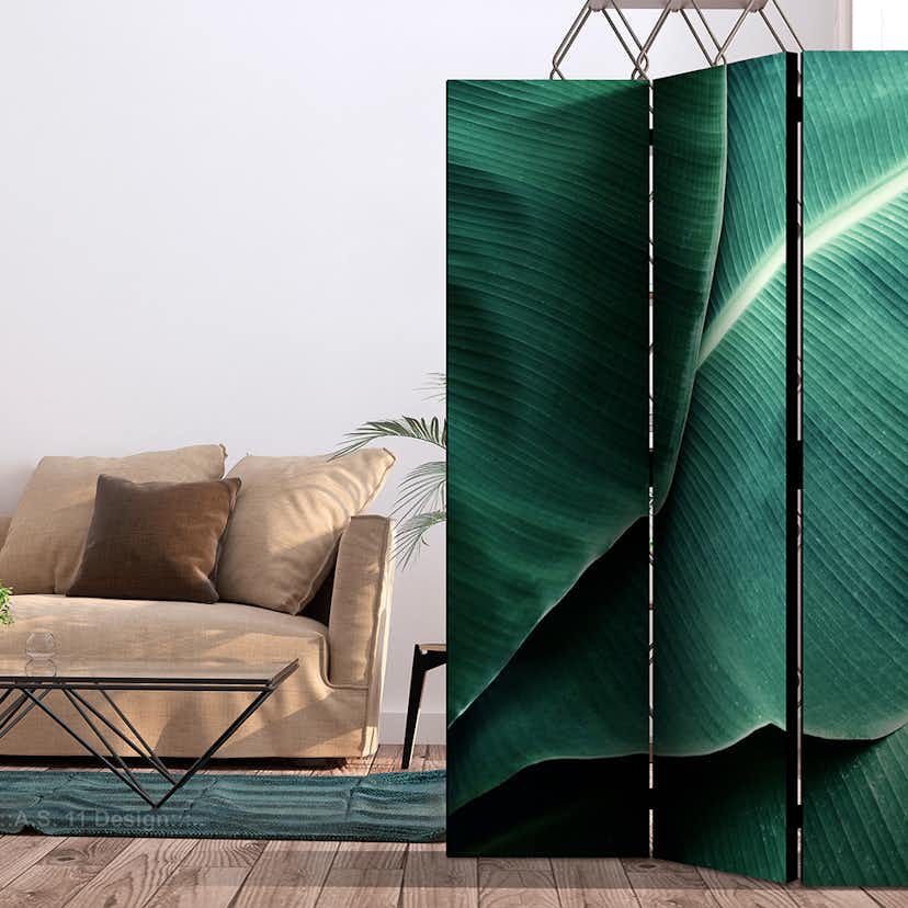 Rumsavdelare Arkiio Banana Leaf 135x172 cm
