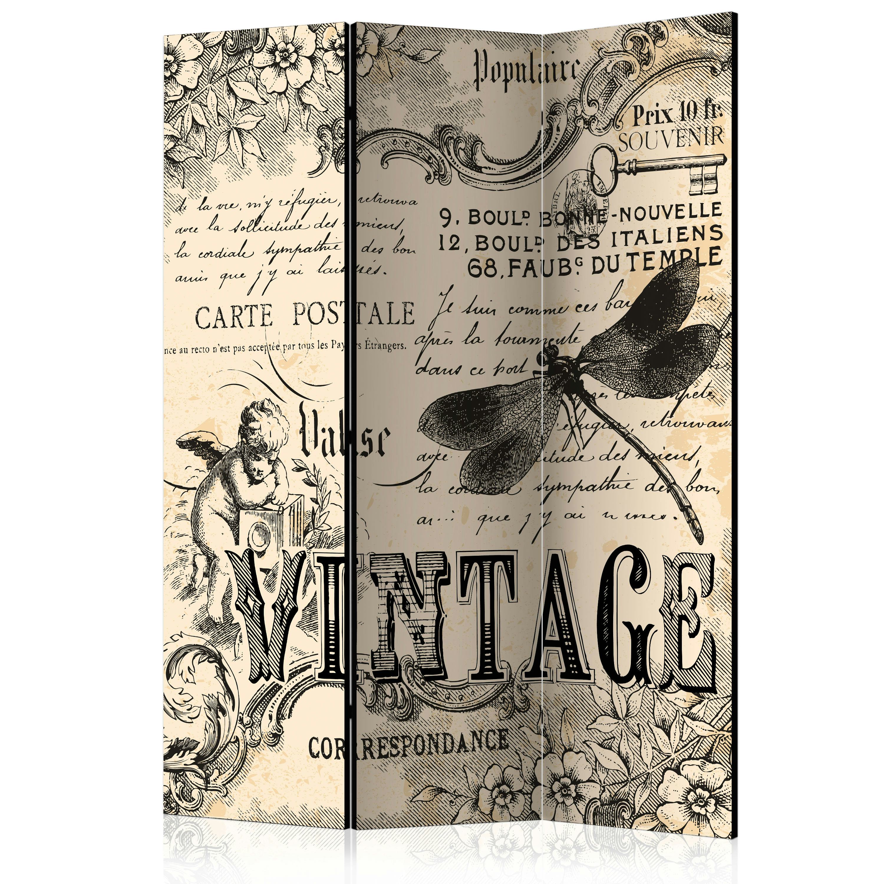 Rumsavdelare Arkiio Vintage Correspondence 135x172 cm