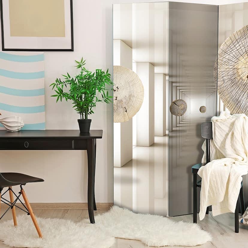 Rumsavdelare Arkiio Futuristic Forest 135x172 cm