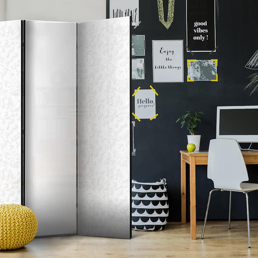 Rumsavdelare Arkiio Room Divider – Floral Pattern I 135x172 cm