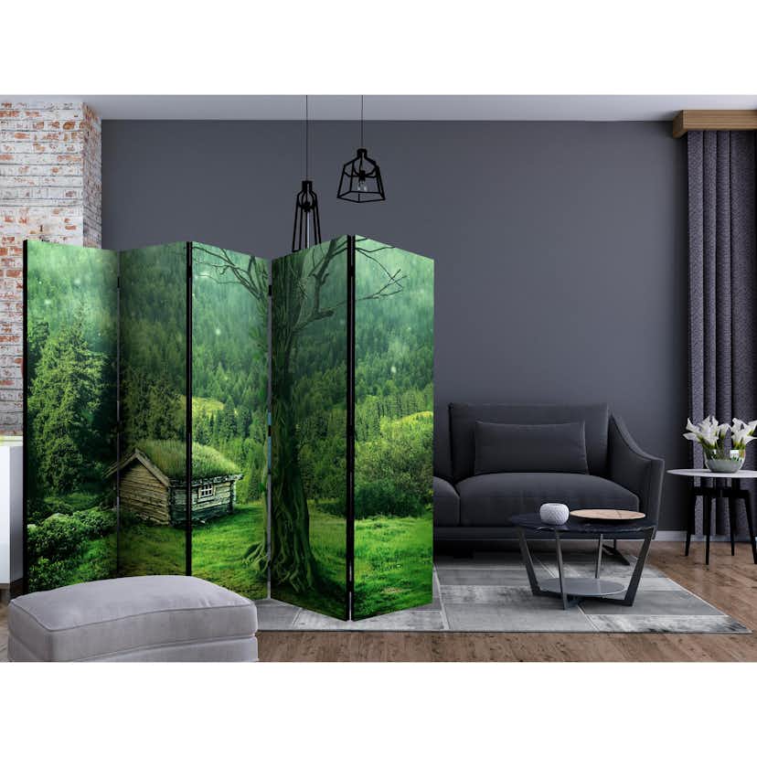 Rumsavdelare Arkiio Green Seclusion II 225x172 cm