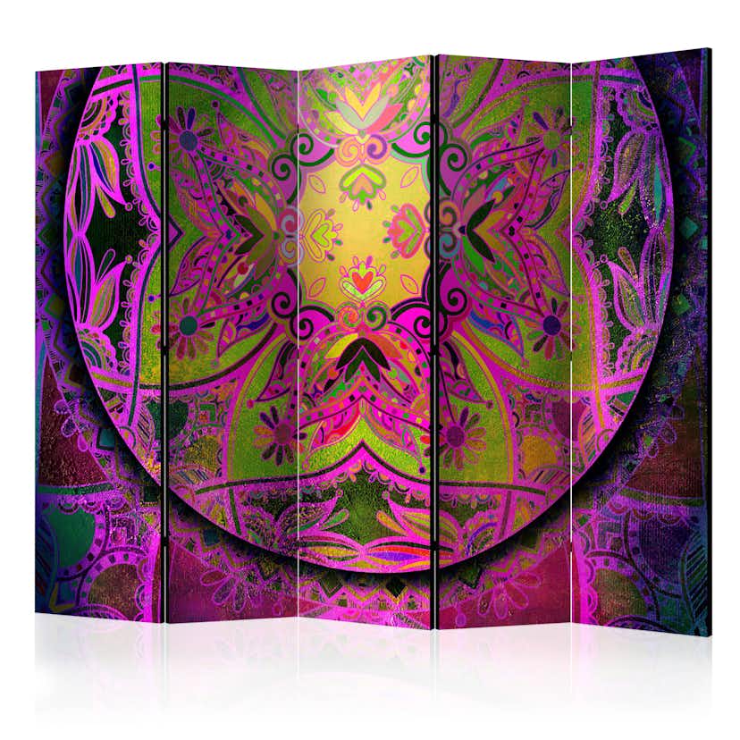 Rumsavdelare Arkiio Mandala: Pink Expression II 225x172 cm