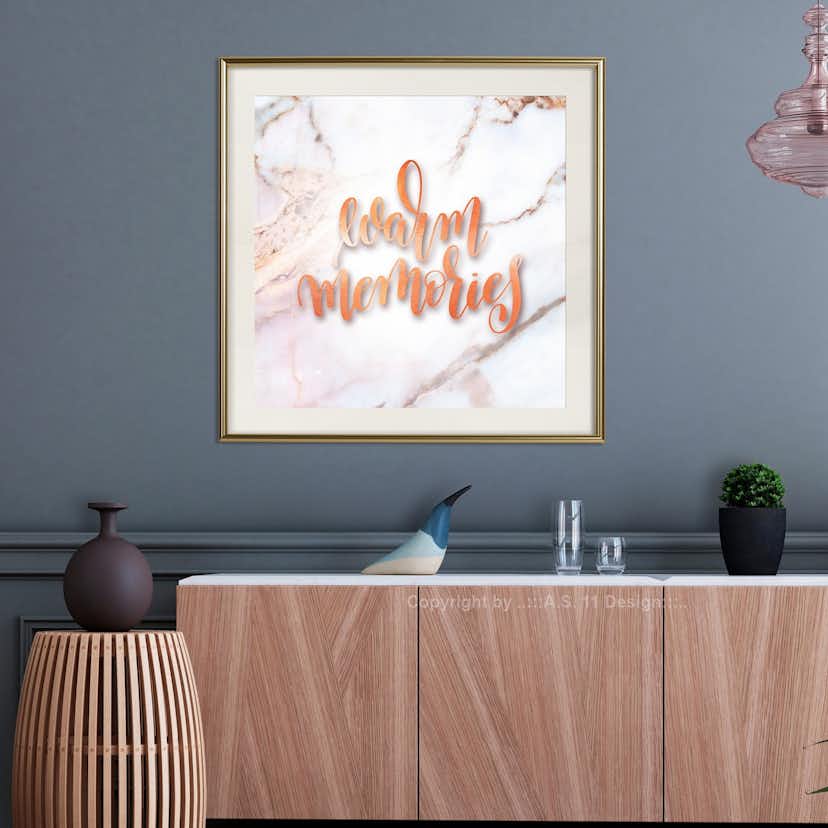 Poster Artgeist Affisch Warm Memories