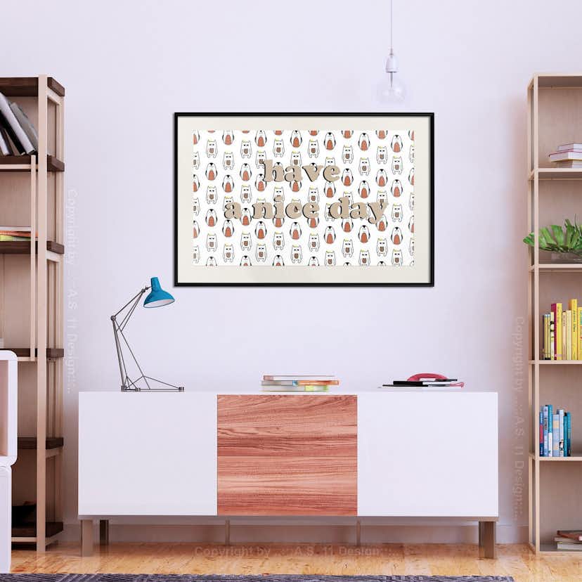 Poster Artgeist Affisch Have a Nice Day