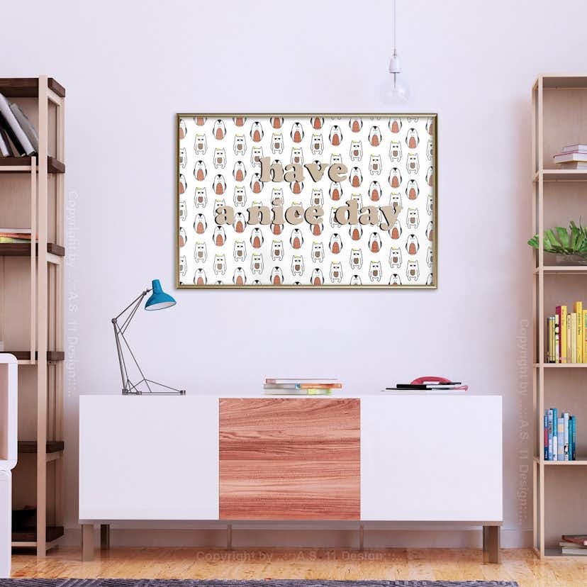 Poster Artgeist Affisch Have a Nice Day