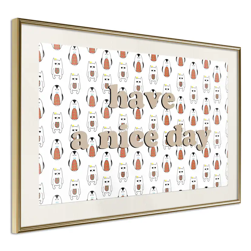 Poster Artgeist Affisch Have a Nice Day