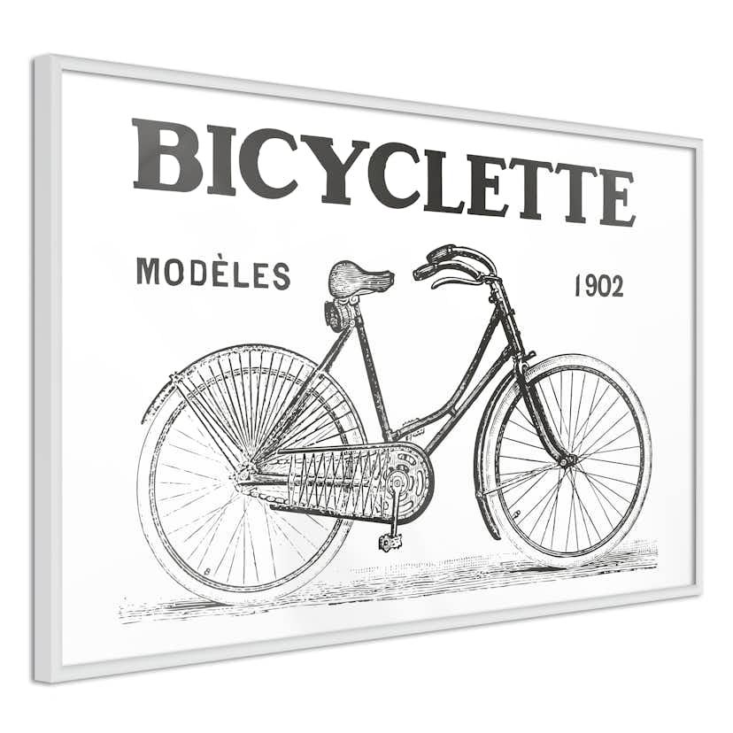 Poster Artgeist Affisch Old Bike