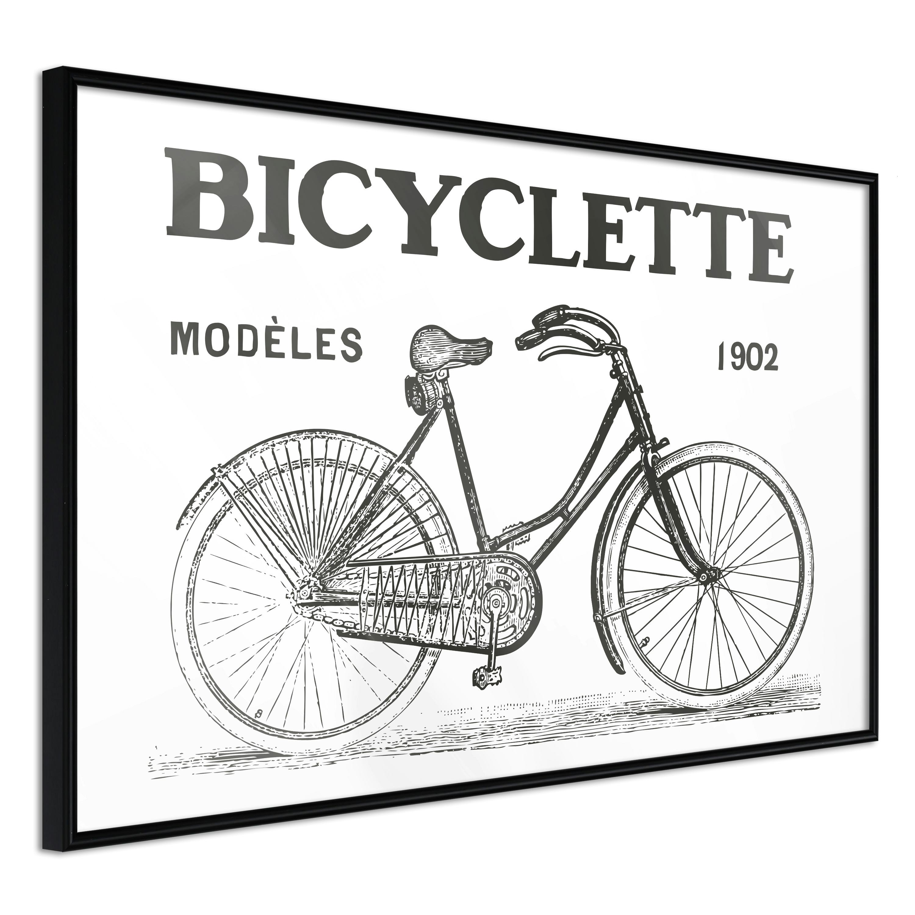 Poster Artgeist Affisch Old Bike