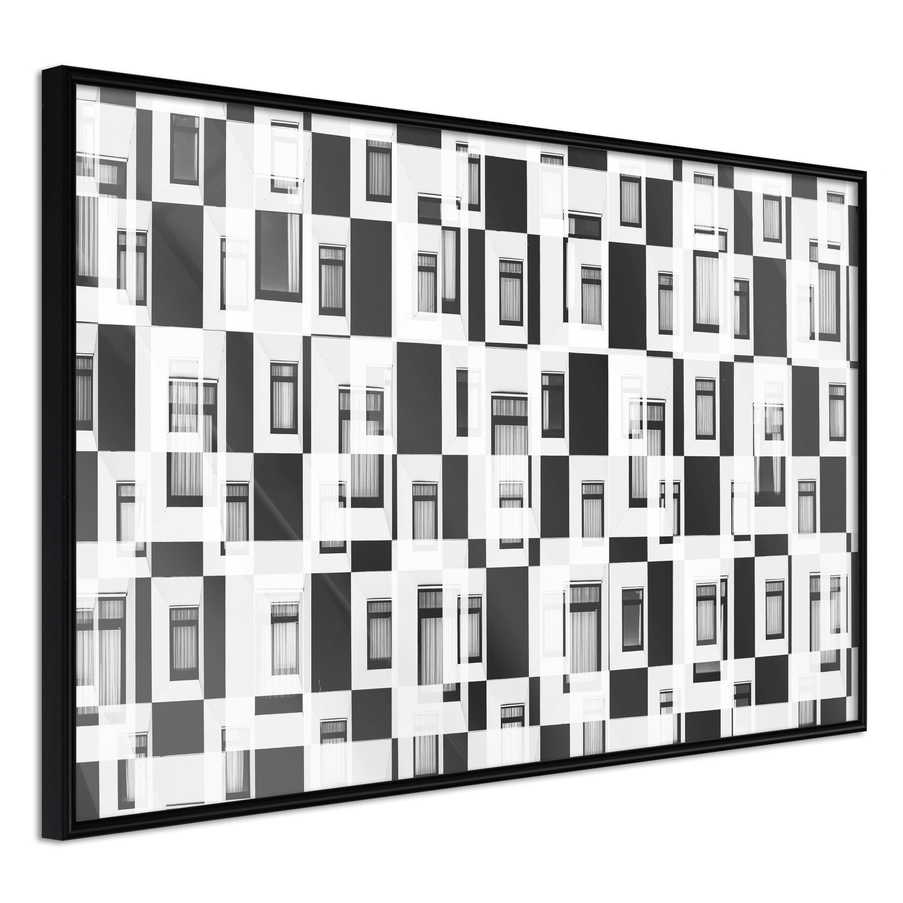 Poster Artgeist Affisch Abstract Windows