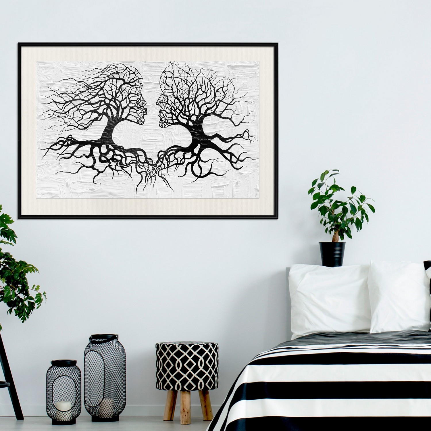 Poster Artgeist Affisch The Kiss of the Wind